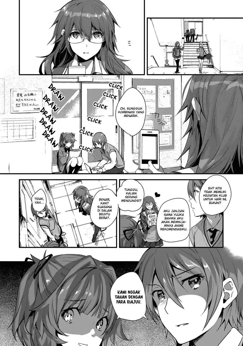 Halaman 8 — Shoujo-tachi wa Kouya wo Mezasu: Yukidoke no Oto Chapter 5