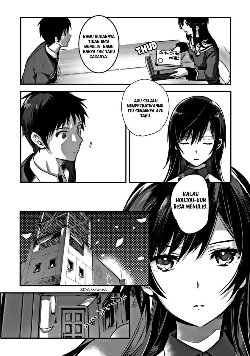 Halaman 9 — Shoujo-tachi wa Kouya wo Mezasu: Yukidoke no Oto Chapter 5