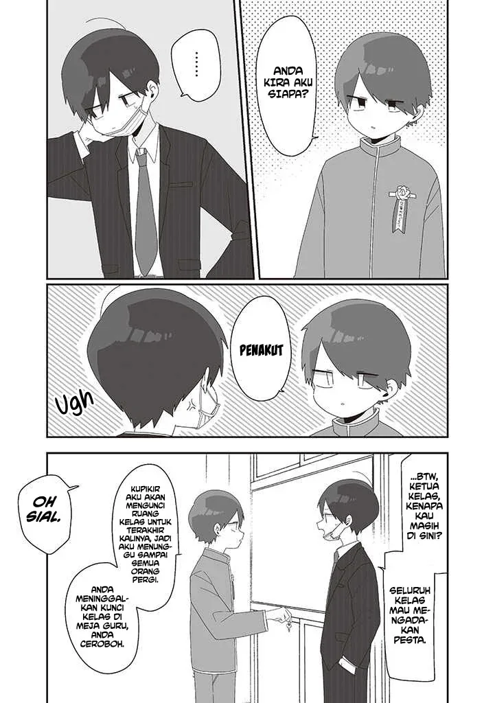 Halaman 8 — Homura-sensei wa Tabun Motenai Chapter 75