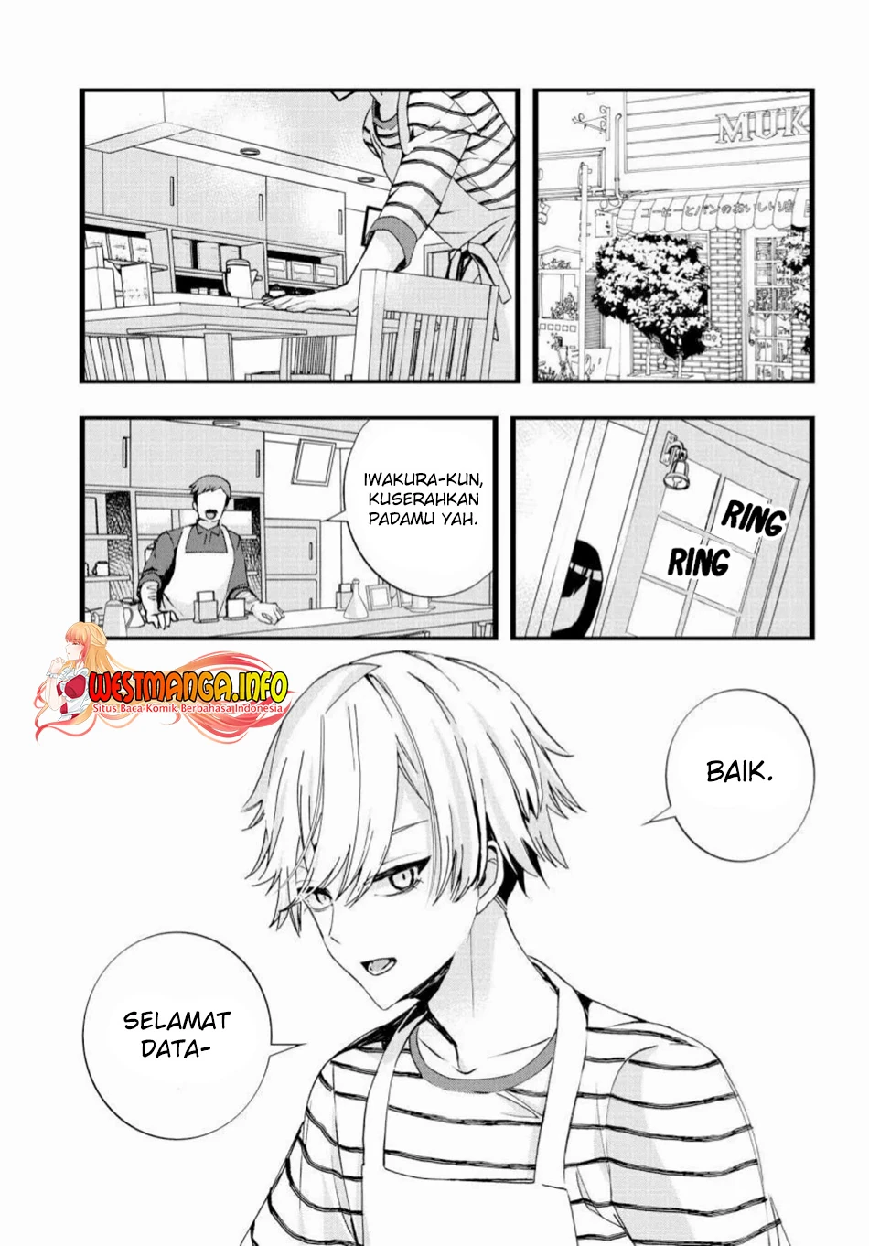 Halaman 3 — Chiteki de Cool na Kouhai Bijo, Ore no Kaineko ni Naru Chapter 5