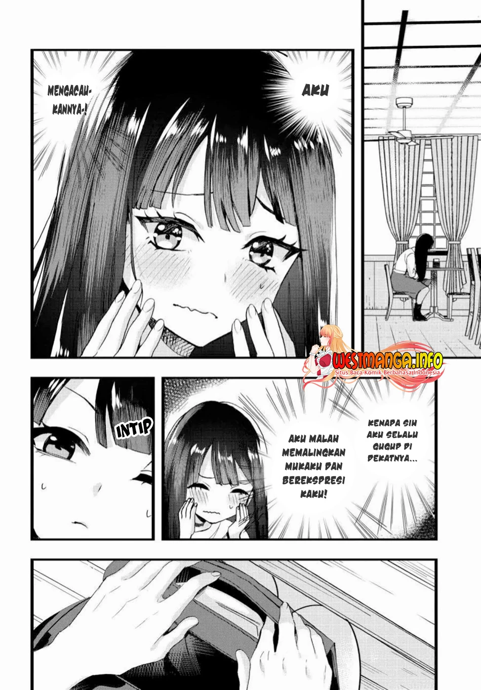 Halaman 6 — Chiteki de Cool na Kouhai Bijo, Ore no Kaineko ni Naru Chapter 5