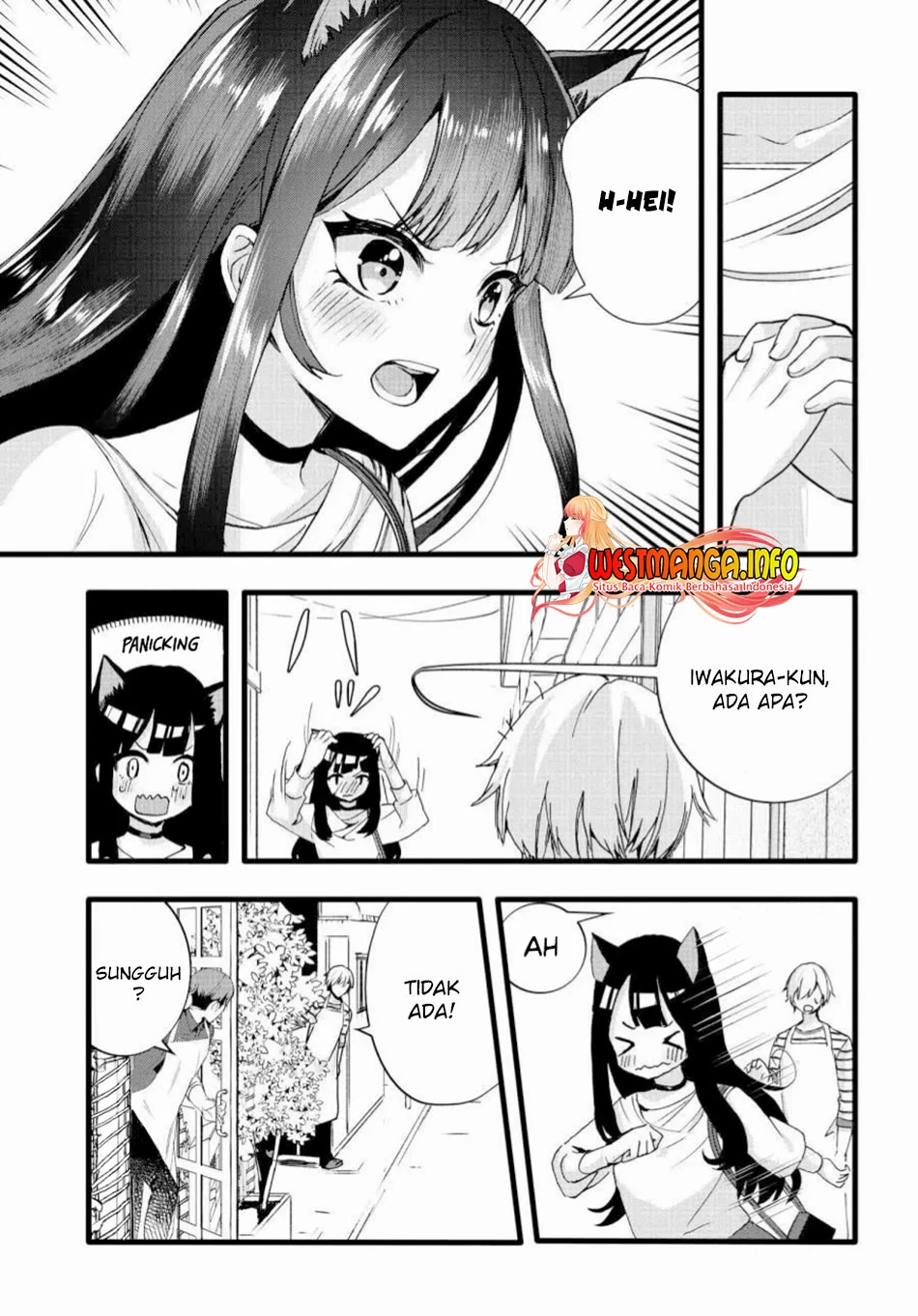Halaman 9 — Chiteki de Cool na Kouhai Bijo, Ore no Kaineko ni Naru Chapter 5