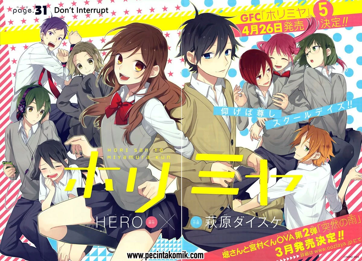 Halaman 3 — Horimiya Chapter 31