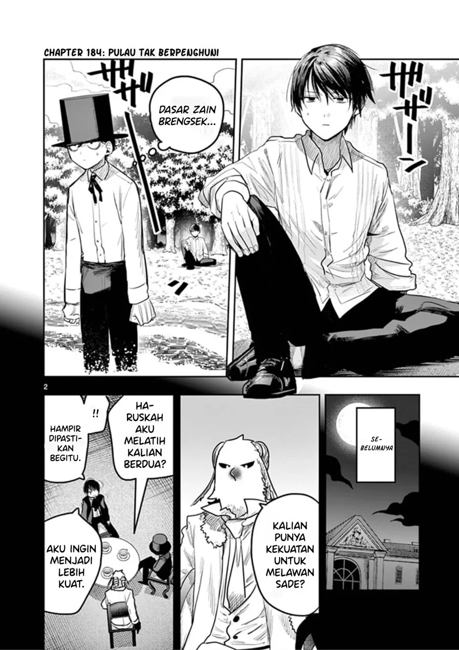 Halaman 3 — Shinigami Bocchan to Kuro Maid Chapter 184