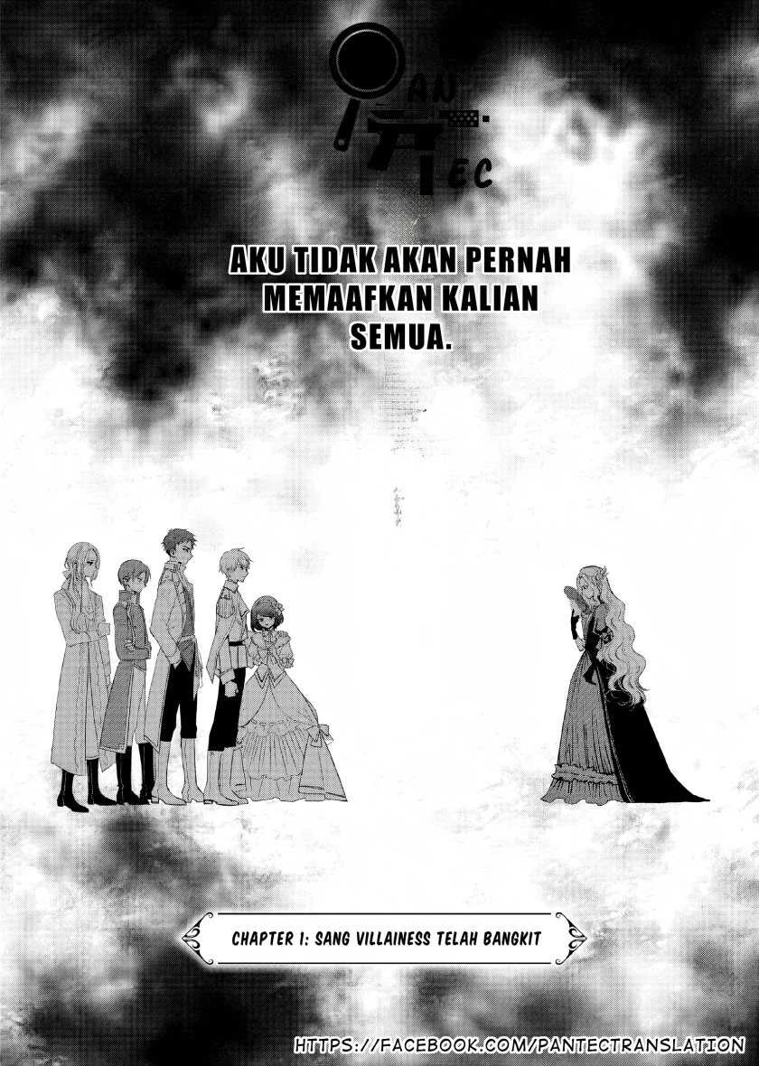 Halaman 4 — Akuyaku Reijou no Naka no Hito: Danzai sareta Tenseisha no Tame Usotsuki Heroine ni Fukushuu Itashimasu Chapter 1