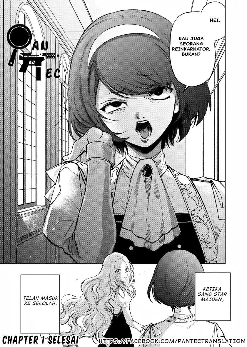 Halaman 46 — Akuyaku Reijou no Naka no Hito: Danzai sareta Tenseisha no Tame Usotsuki Heroine ni Fukushuu Itashimasu Chapter 1