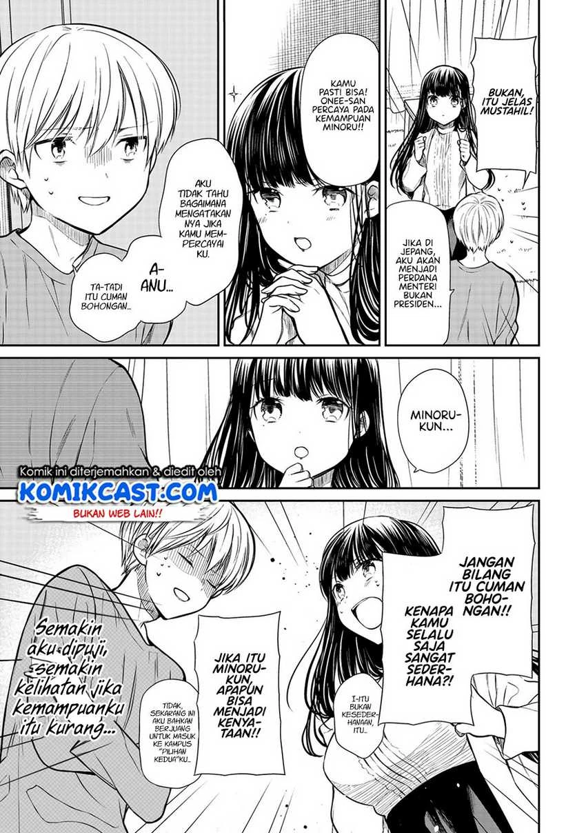 Halaman 4 — Danshi Koukousei wo Yashinaitai Oneesan no Hanashi Chapter 202