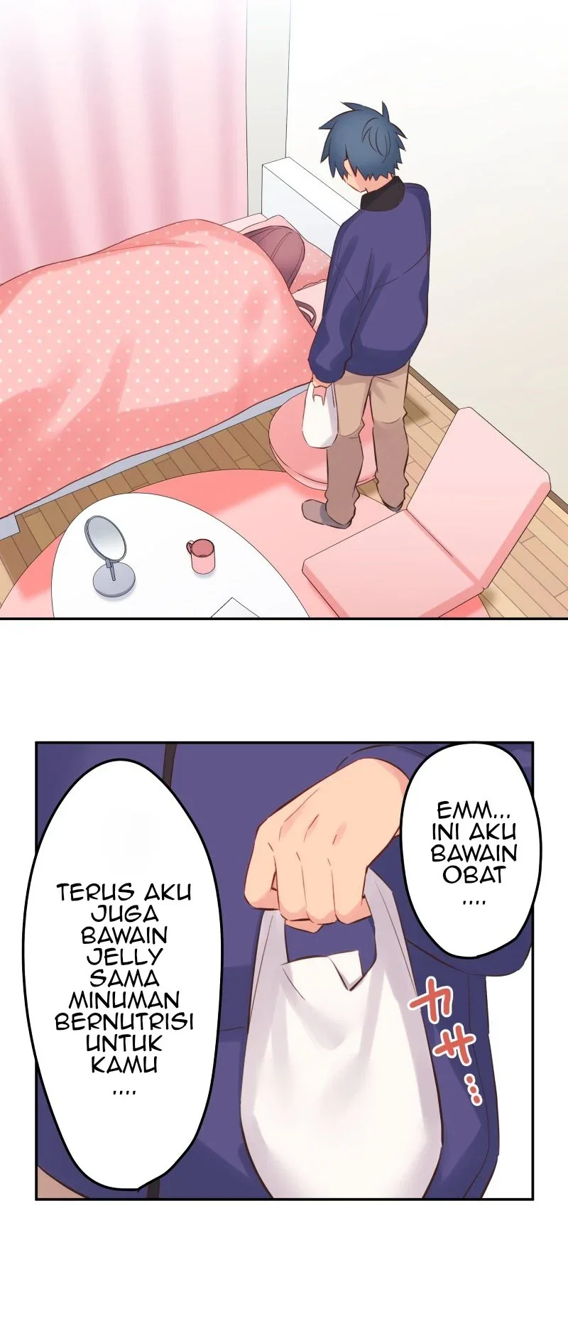 Halaman 36 — Waka-chan Is Flirty Again Chapter 133