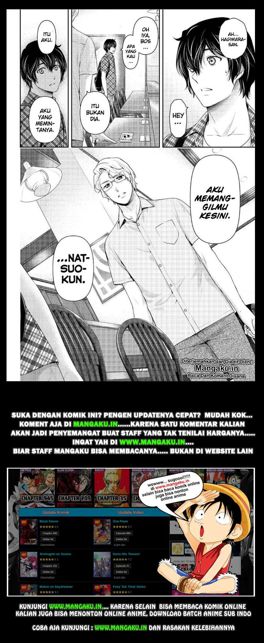 Halaman 18 — Domestic na Kanojo Chapter 242