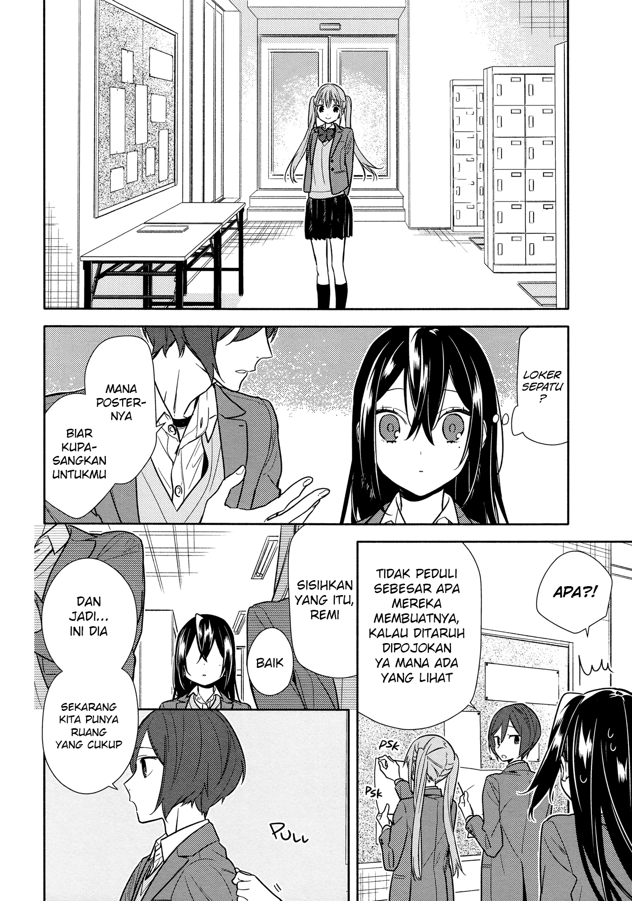 Halaman 9 — Horimiya Chapter 105