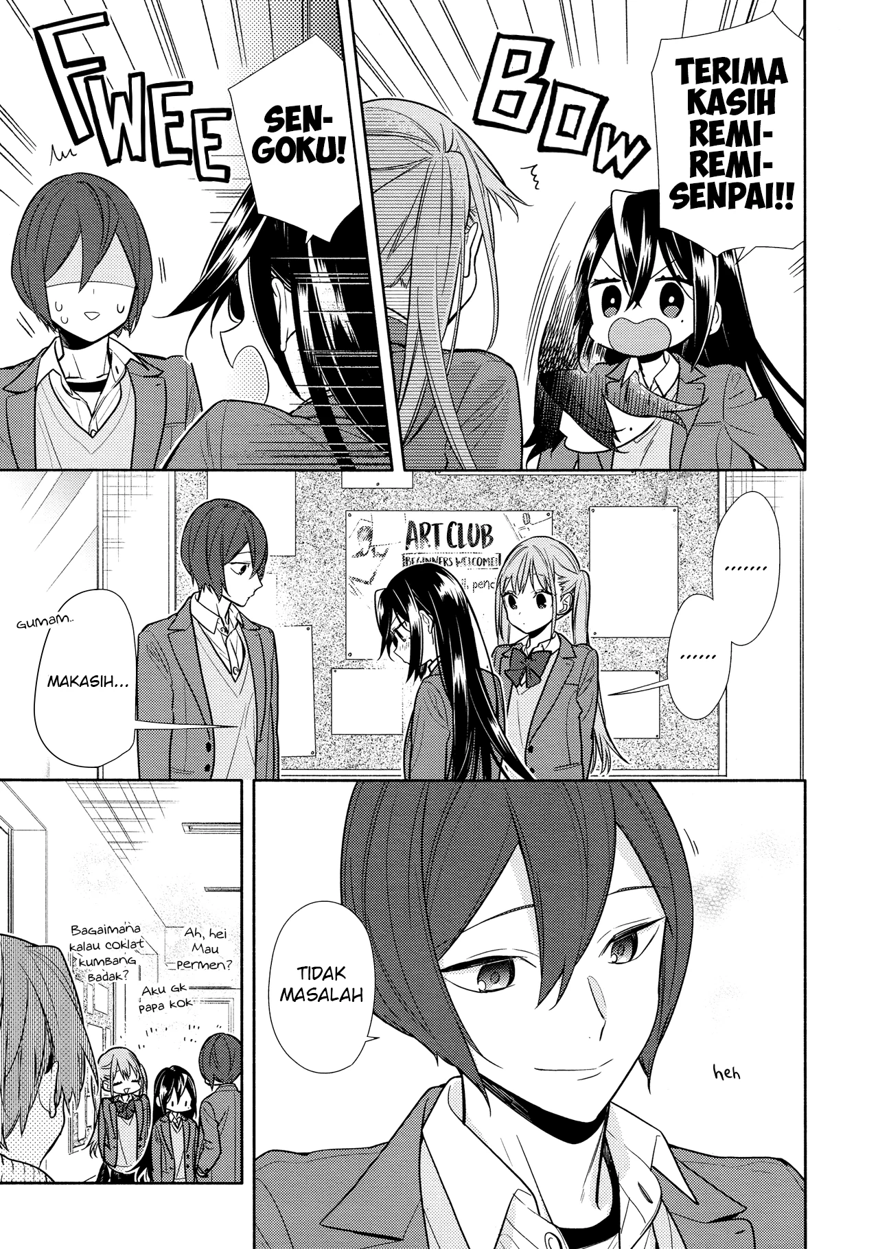 Halaman 12 — Horimiya Chapter 105