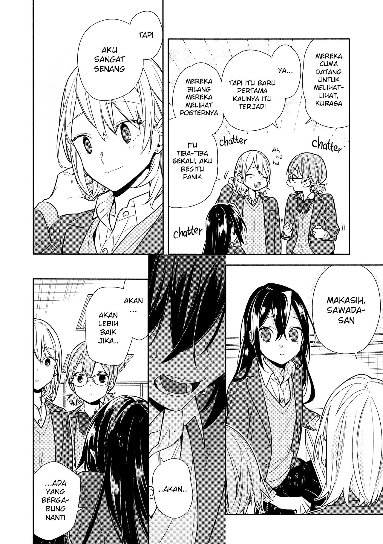 Halaman 15 — Horimiya Chapter 105