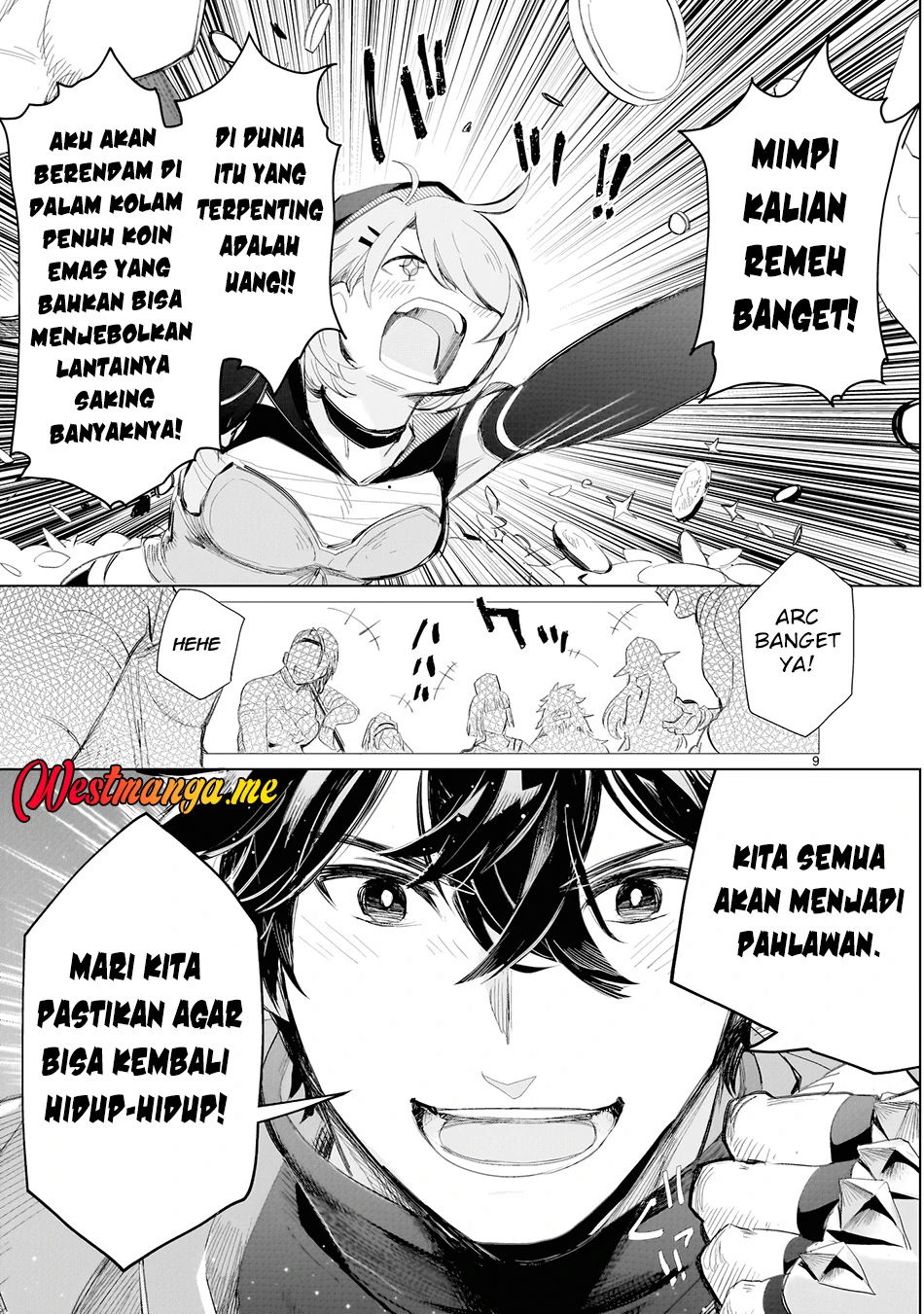 Halaman 5 — Elf-zuma to Hajimeru Yuukyuu no Tabi: Densetsu no Yuusha, Aisuru Elf to Tomo ni 100-nen Mae ni Sukutta Sekai wo Tabisuru Chapter 1