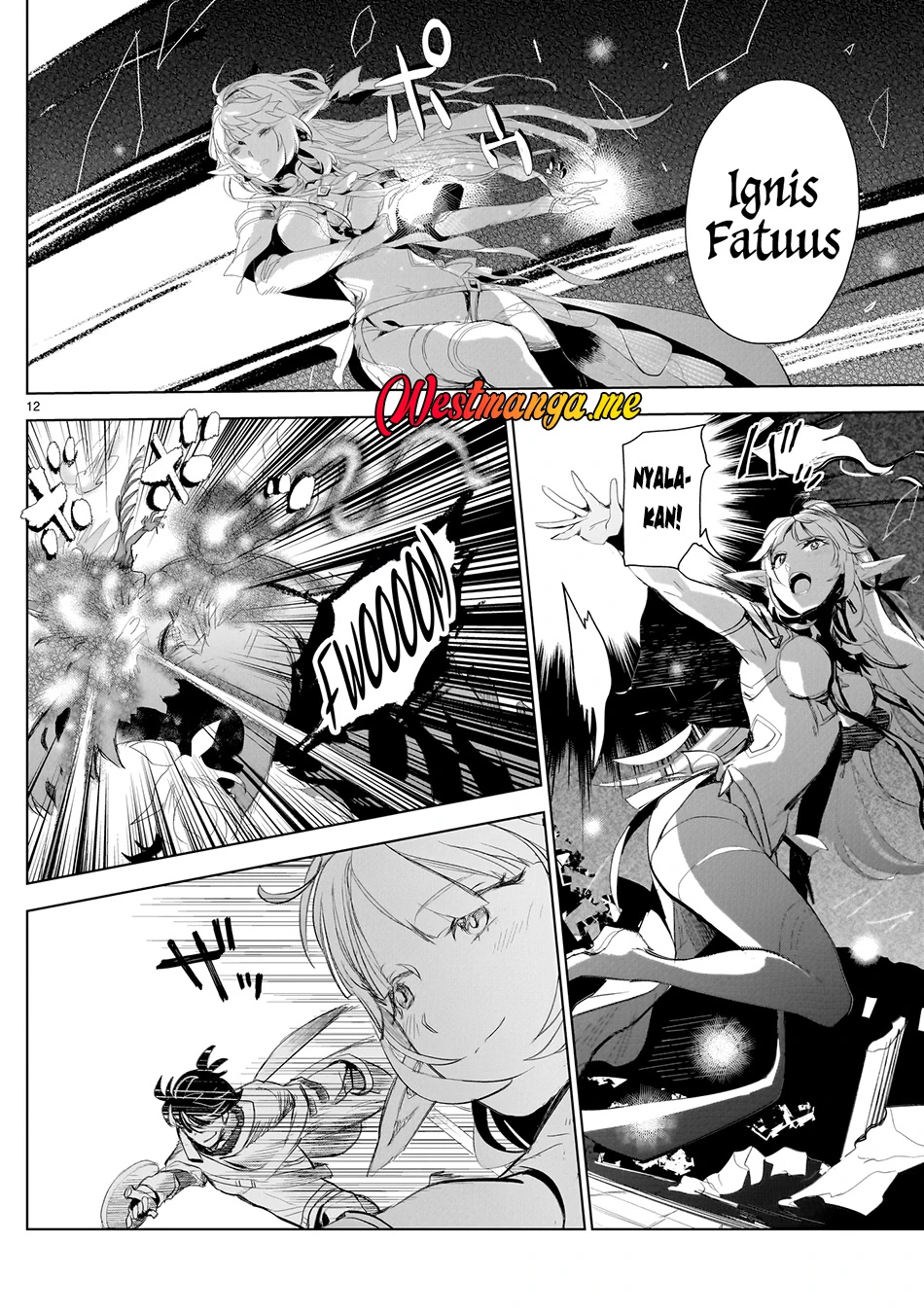 Halaman 8 — Elf-zuma to Hajimeru Yuukyuu no Tabi: Densetsu no Yuusha, Aisuru Elf to Tomo ni 100-nen Mae ni Sukutta Sekai wo Tabisuru Chapter 1