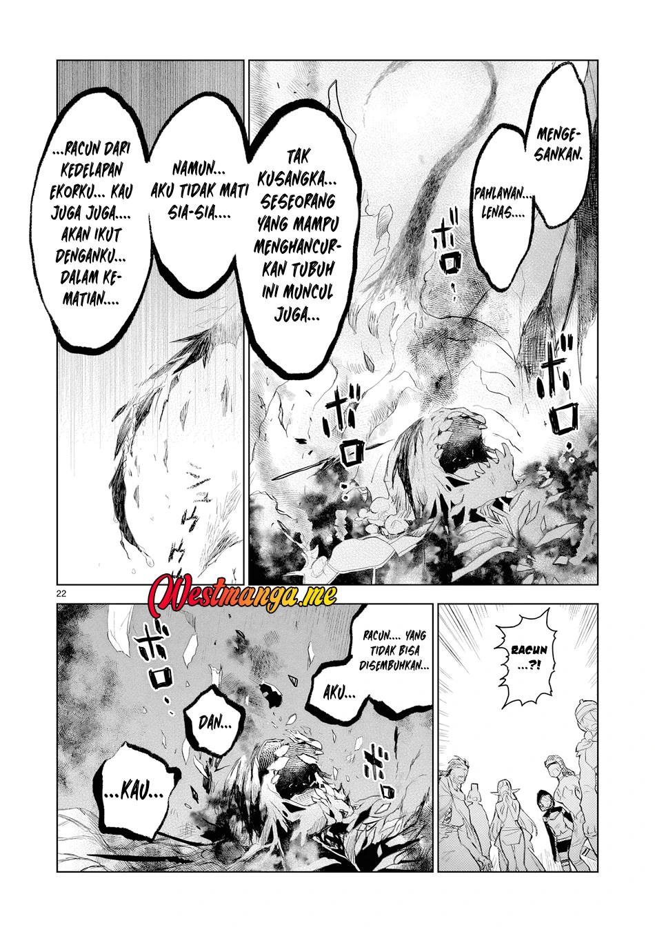Halaman 14 — Elf-zuma to Hajimeru Yuukyuu no Tabi: Densetsu no Yuusha, Aisuru Elf to Tomo ni 100-nen Mae ni Sukutta Sekai wo Tabisuru Chapter 1