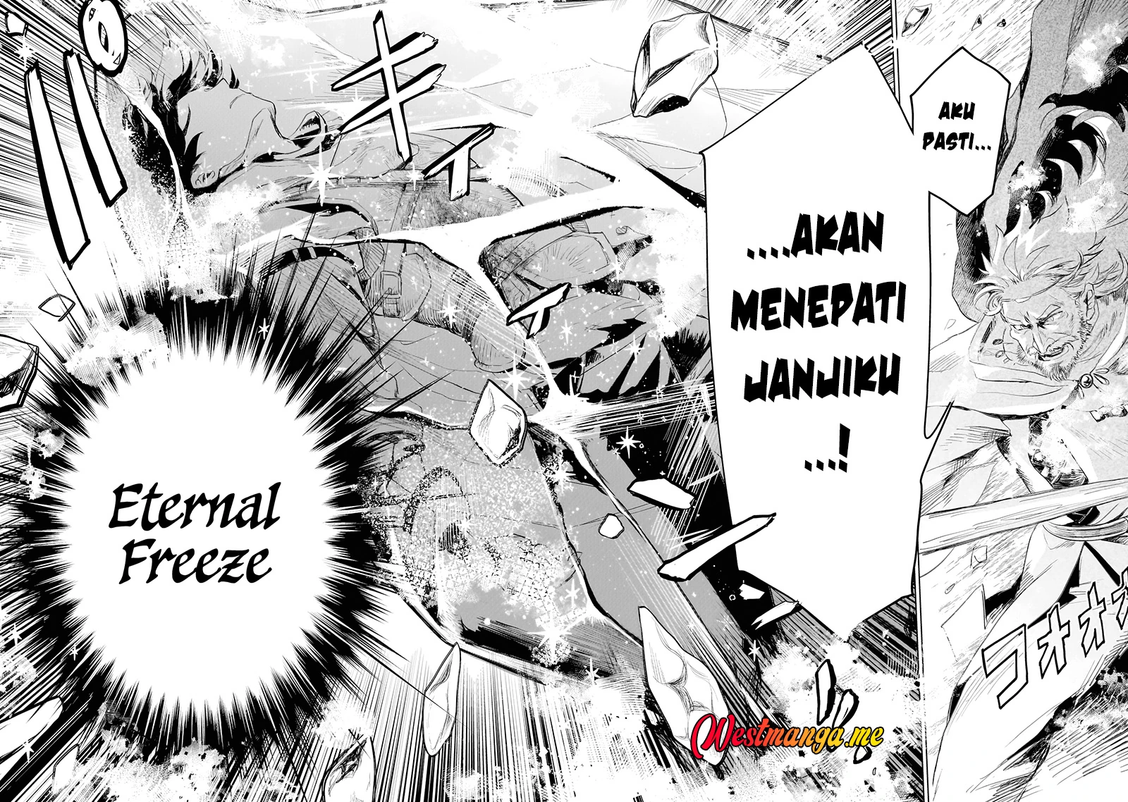 Halaman 25 — Elf-zuma to Hajimeru Yuukyuu no Tabi: Densetsu no Yuusha, Aisuru Elf to Tomo ni 100-nen Mae ni Sukutta Sekai wo Tabisuru Chapter 1