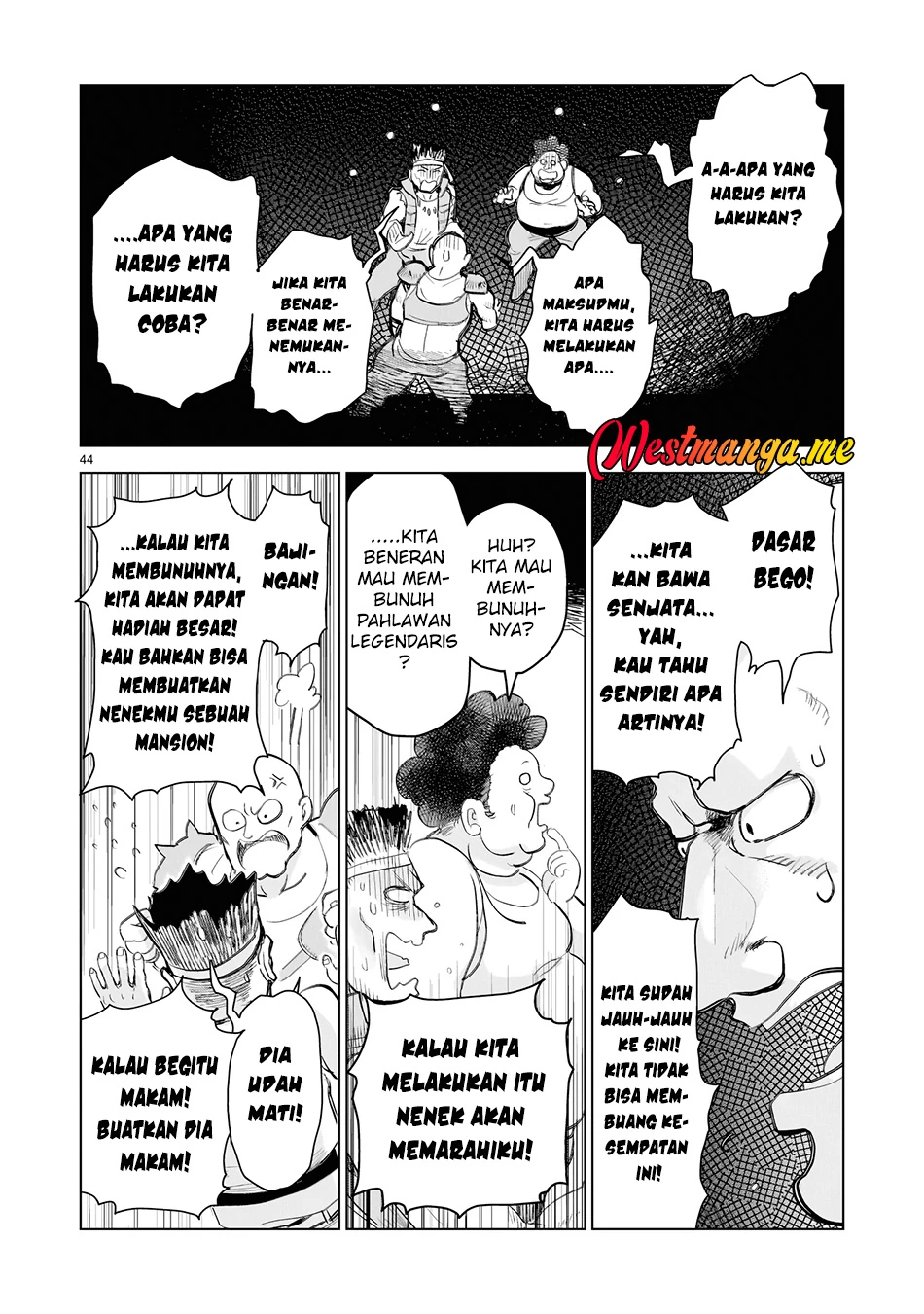 Halaman 35 — Elf-zuma to Hajimeru Yuukyuu no Tabi: Densetsu no Yuusha, Aisuru Elf to Tomo ni 100-nen Mae ni Sukutta Sekai wo Tabisuru Chapter 1
