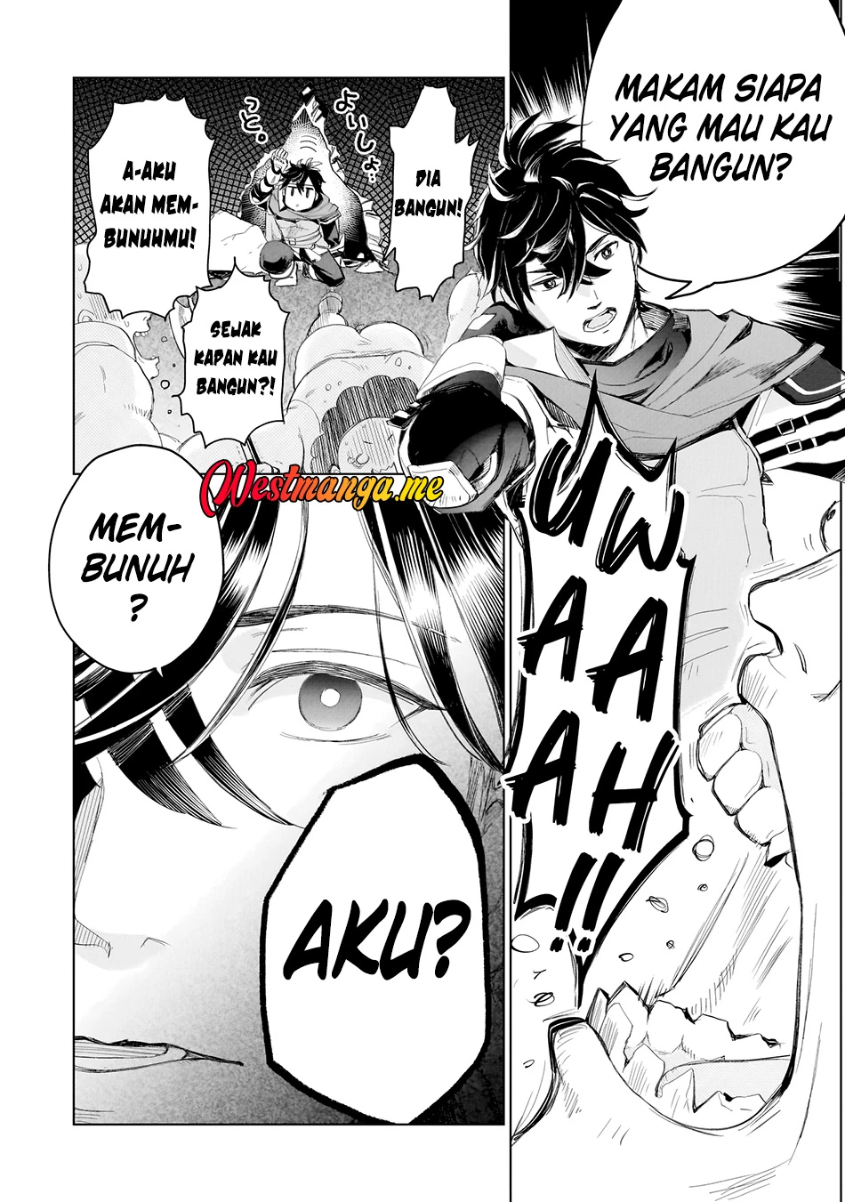 Halaman 36 — Elf-zuma to Hajimeru Yuukyuu no Tabi: Densetsu no Yuusha, Aisuru Elf to Tomo ni 100-nen Mae ni Sukutta Sekai wo Tabisuru Chapter 1
