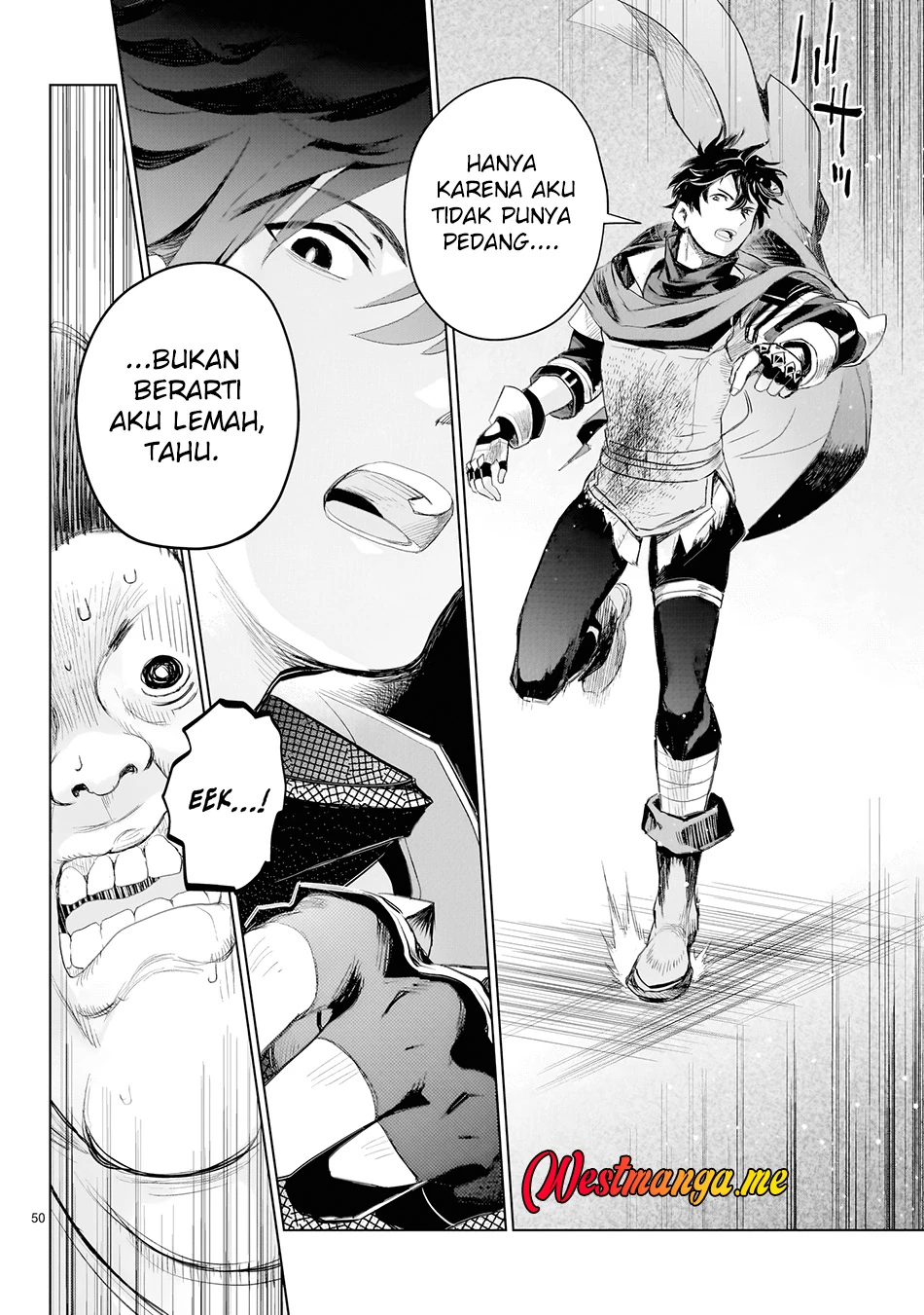 Halaman 40 — Elf-zuma to Hajimeru Yuukyuu no Tabi: Densetsu no Yuusha, Aisuru Elf to Tomo ni 100-nen Mae ni Sukutta Sekai wo Tabisuru Chapter 1