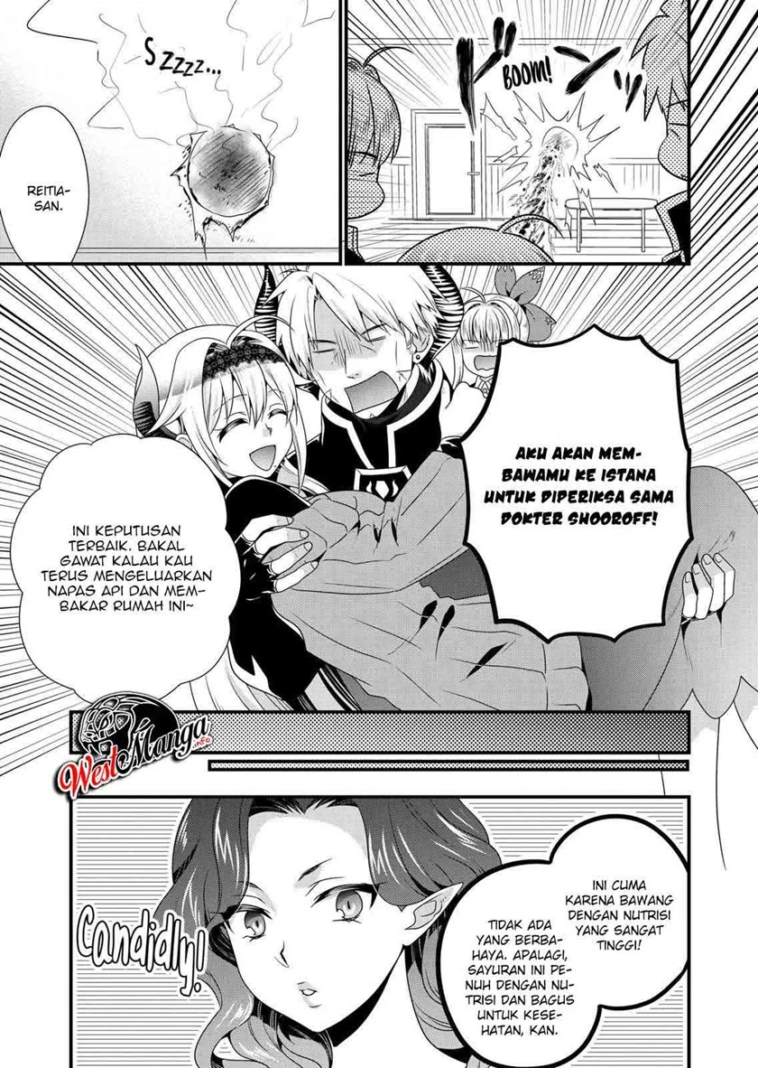 Halaman 13 — Maou desu. Onna Yuusha no Hahaoya to Saikon shita node, Onna Yuusha ga Giri no Musume ni Narimashita. @comic Chapter 44