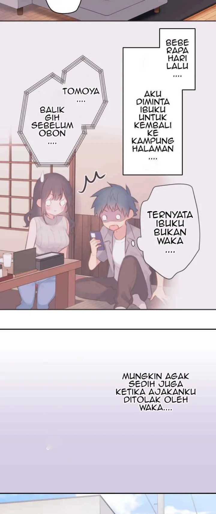 Halaman 3 — Waka-chan Is Flirty Again Chapter 67