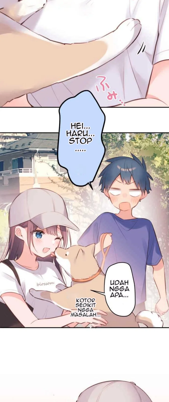 Halaman 14 — Waka-chan Is Flirty Again Chapter 67