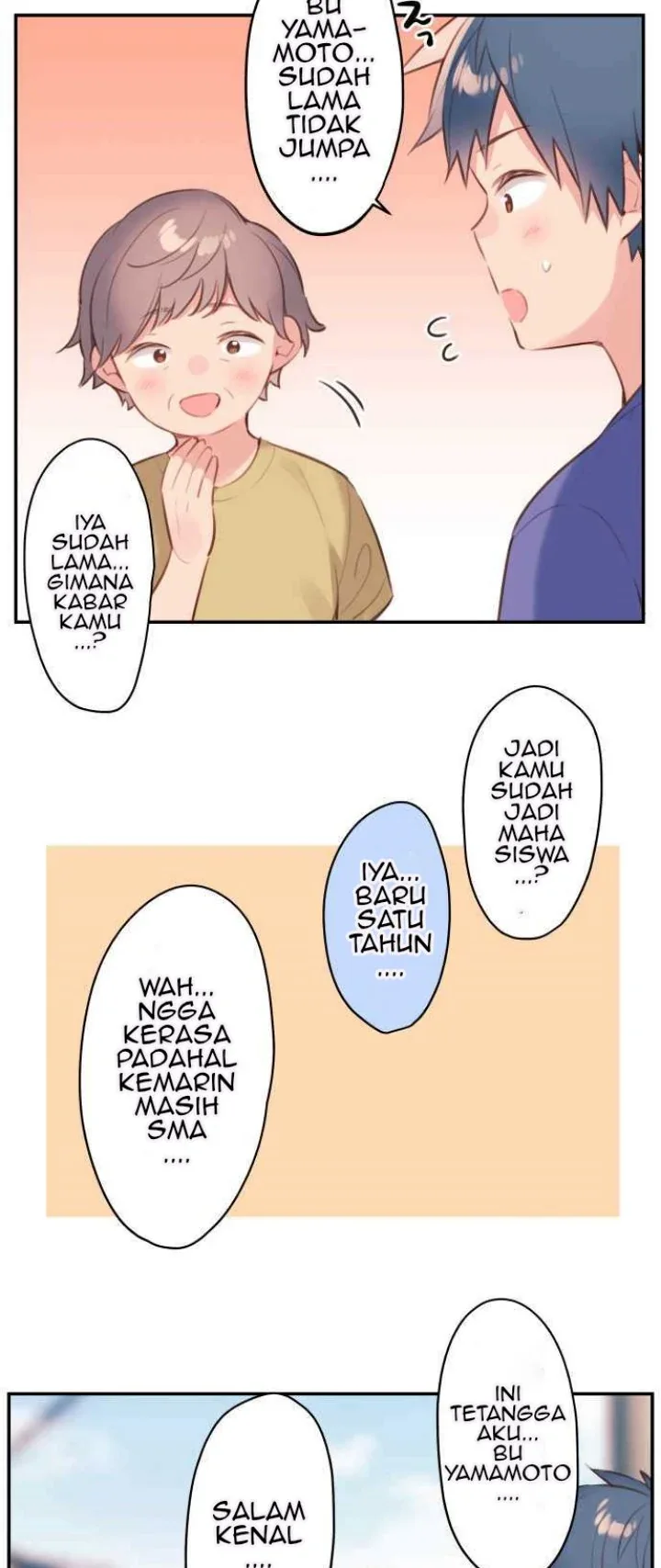 Halaman 19 — Waka-chan Is Flirty Again Chapter 67