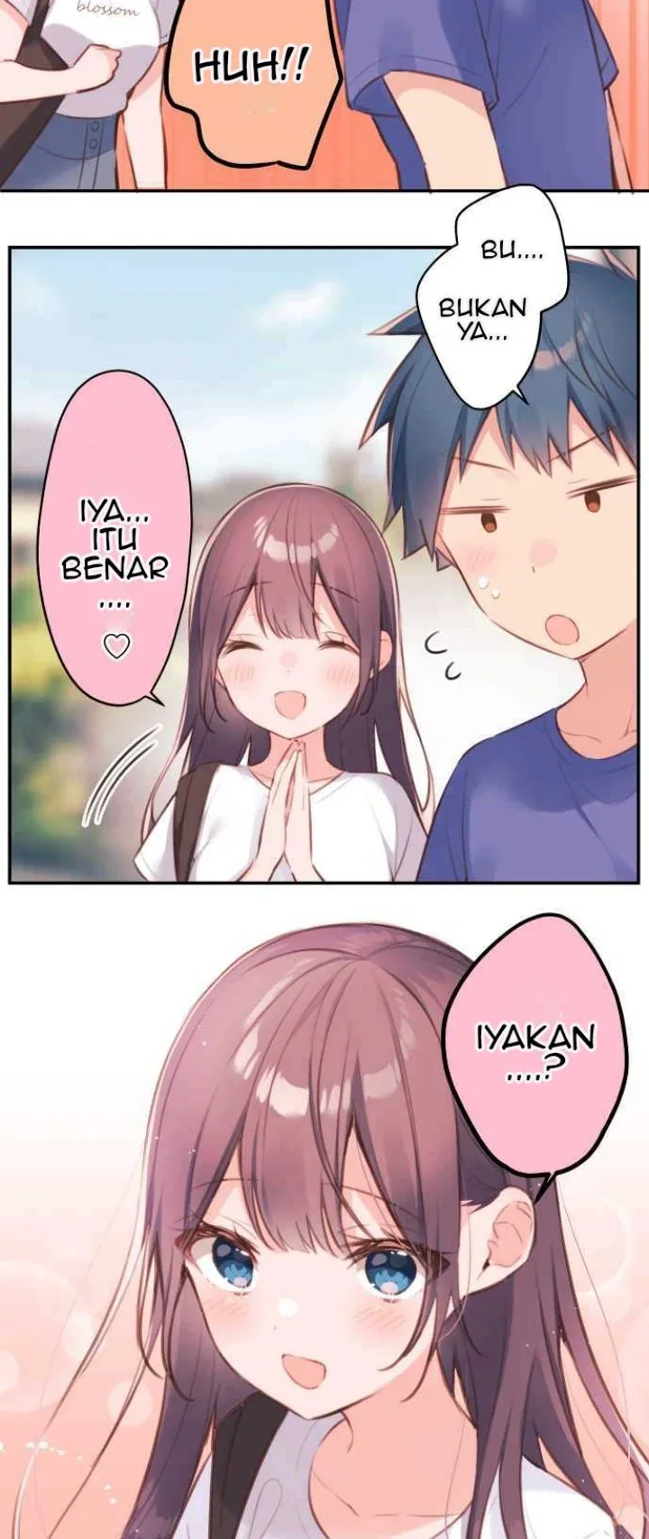 Halaman 21 — Waka-chan Is Flirty Again Chapter 67