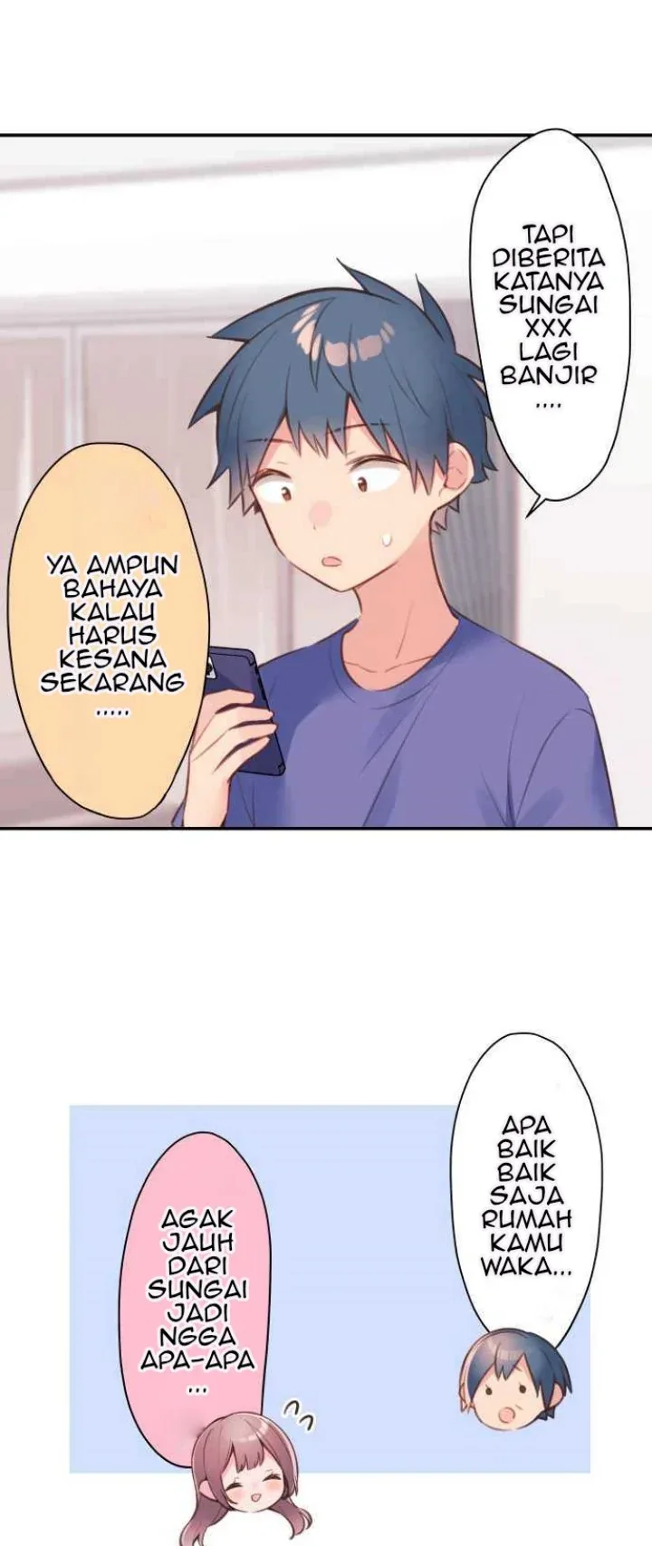 Halaman 35 — Waka-chan Is Flirty Again Chapter 67