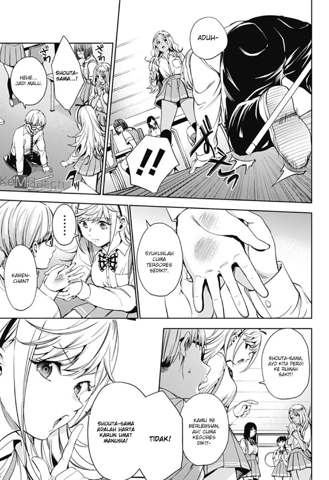 Halaman 8 — Shuumatsu no Harem Chapter 29