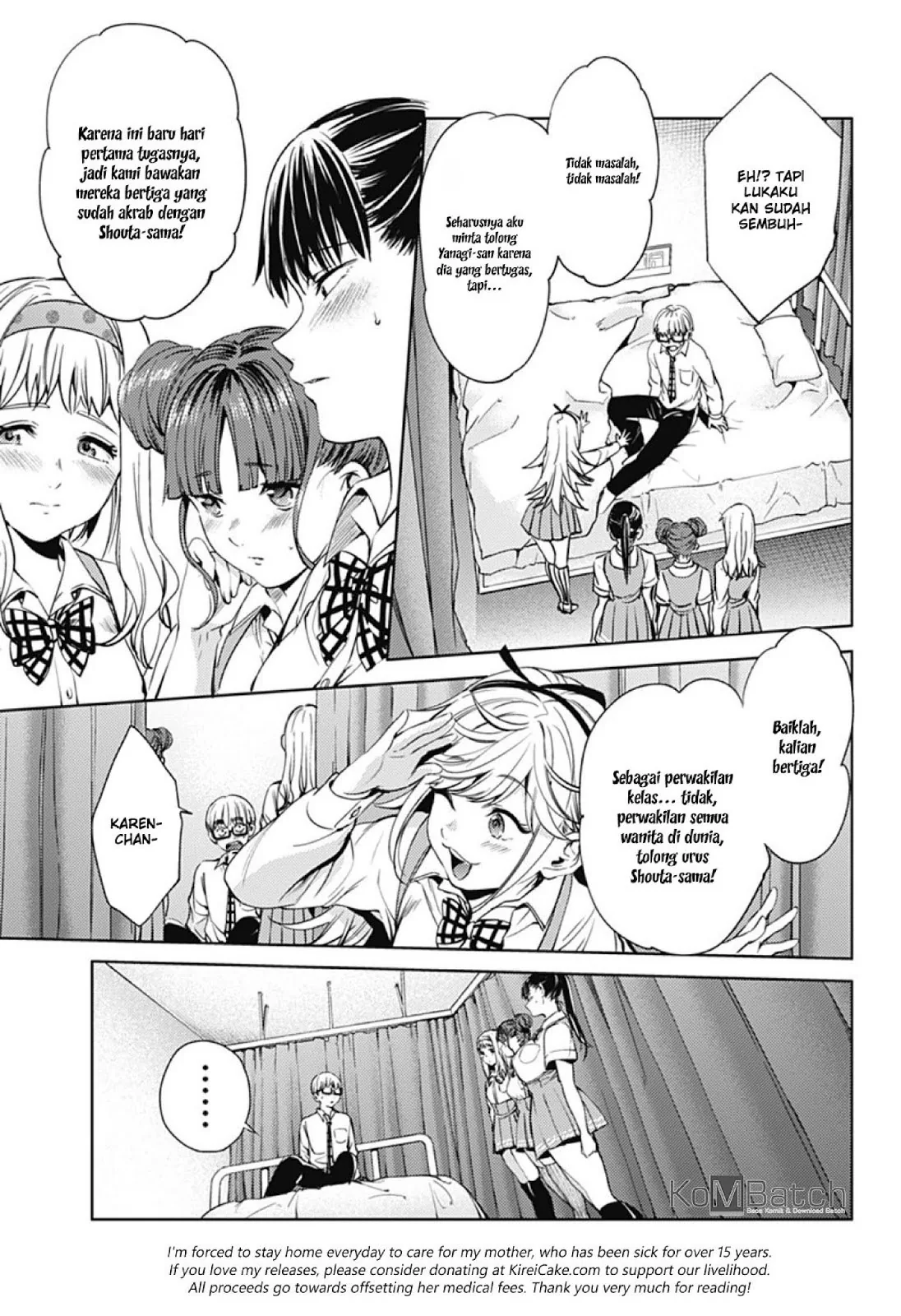 Halaman 14 — Shuumatsu no Harem Chapter 29