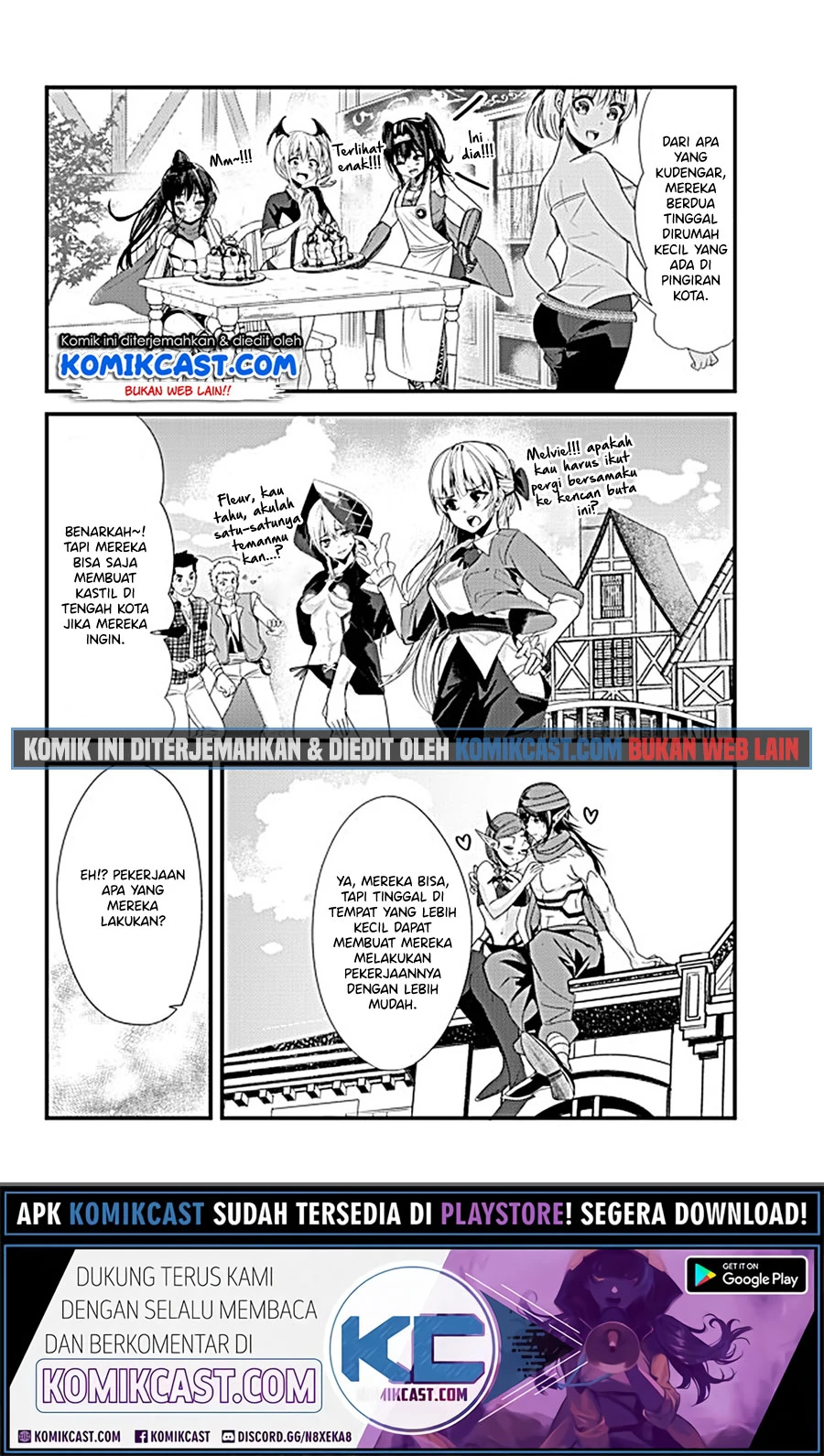 Halaman 3 — Imamade Ichido mo Onnaatsukai sareta Koto ga Nai Onna Kishi wo Onnaatsukai suru Manga Chapter 131