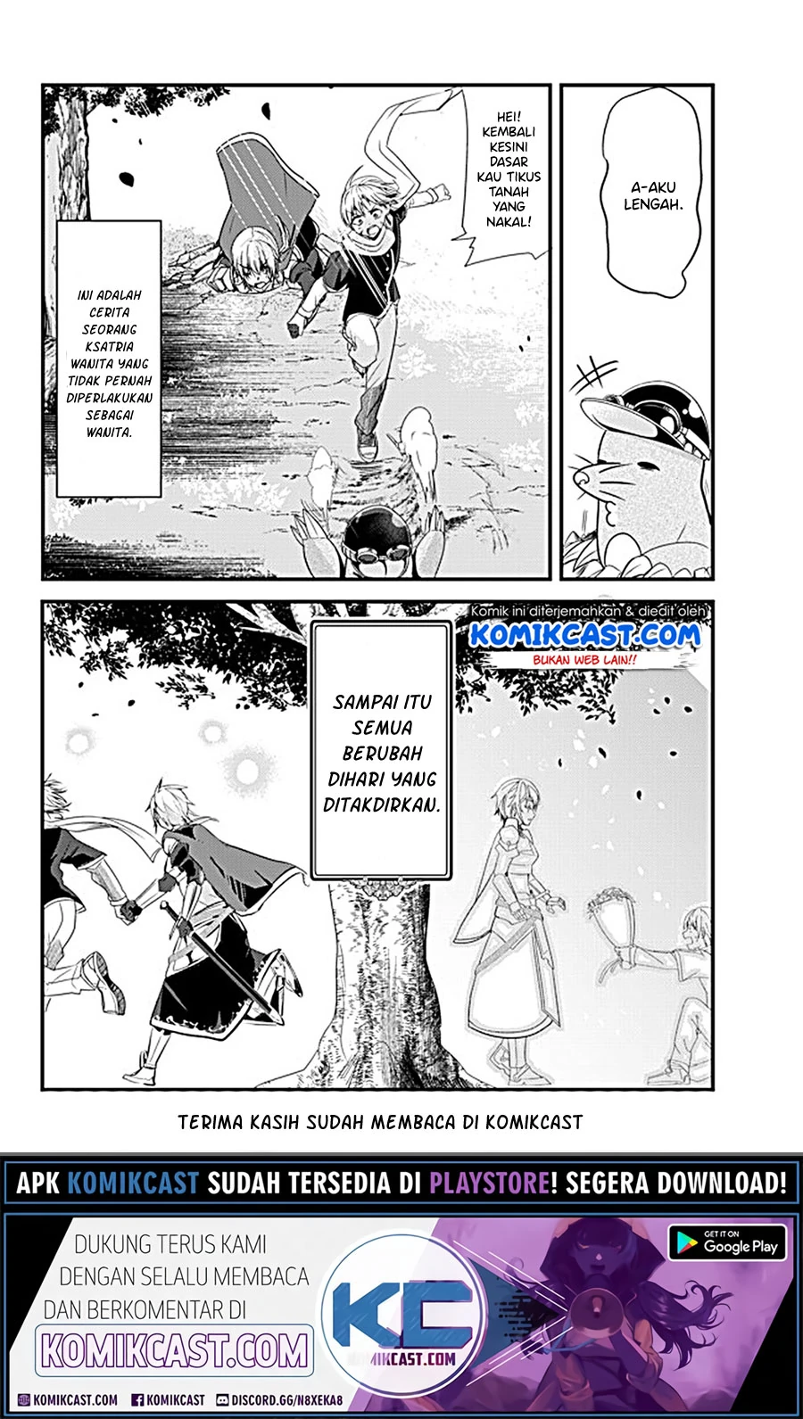 Halaman 5 — Imamade Ichido mo Onnaatsukai sareta Koto ga Nai Onna Kishi wo Onnaatsukai suru Manga Chapter 131