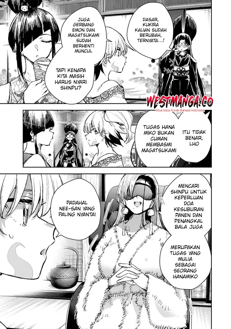 Halaman 5 — Sakigake no Hanamiko Chapter 78