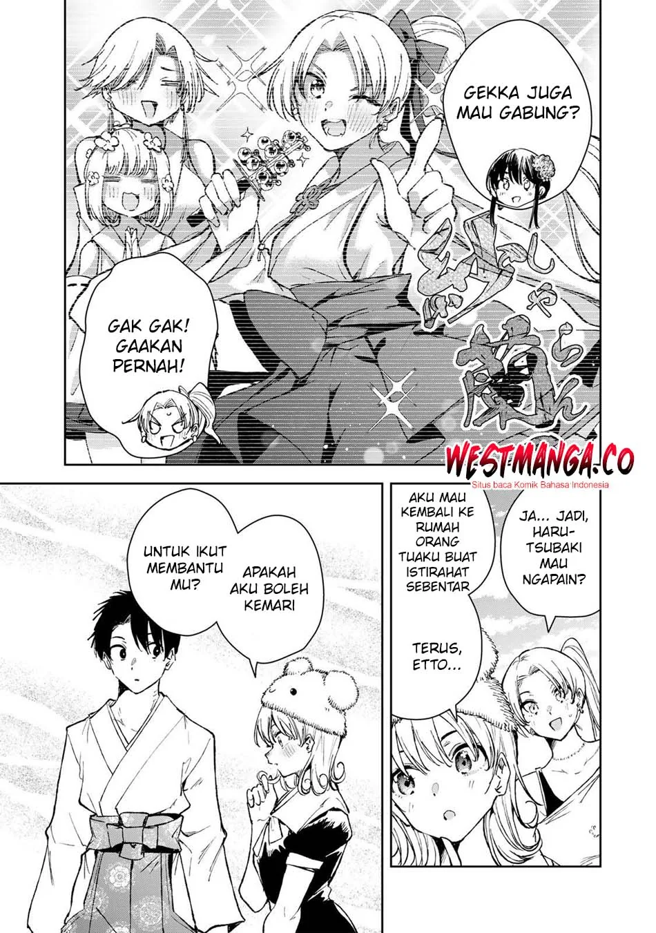 Halaman 11 — Sakigake no Hanamiko Chapter 78
