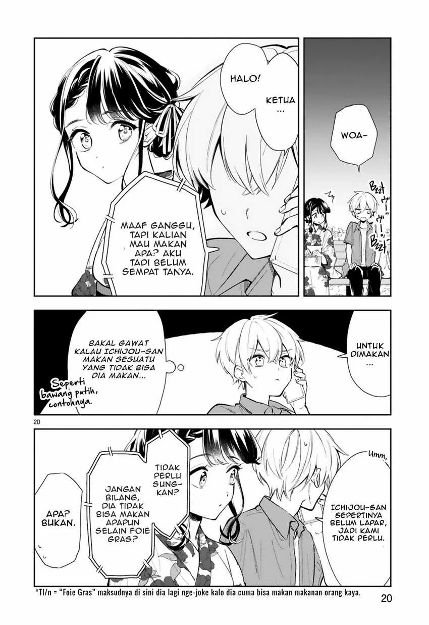 Halaman 8 — Ichijou-san wa Kao ni Deyasui Chapter 15.2