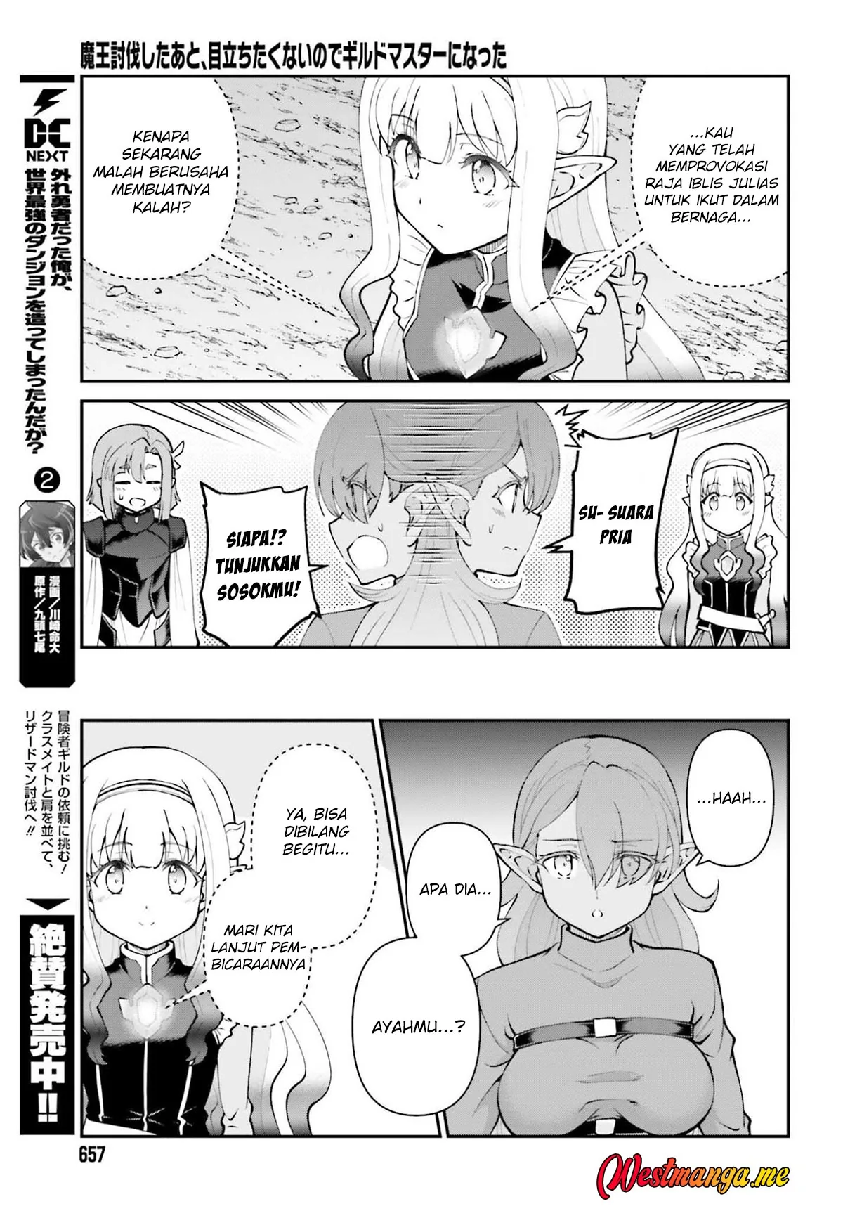 Halaman 9 — Maou Toubatsu shita Ato, Medachitakunai node Guild Master ni Natta Chapter 68