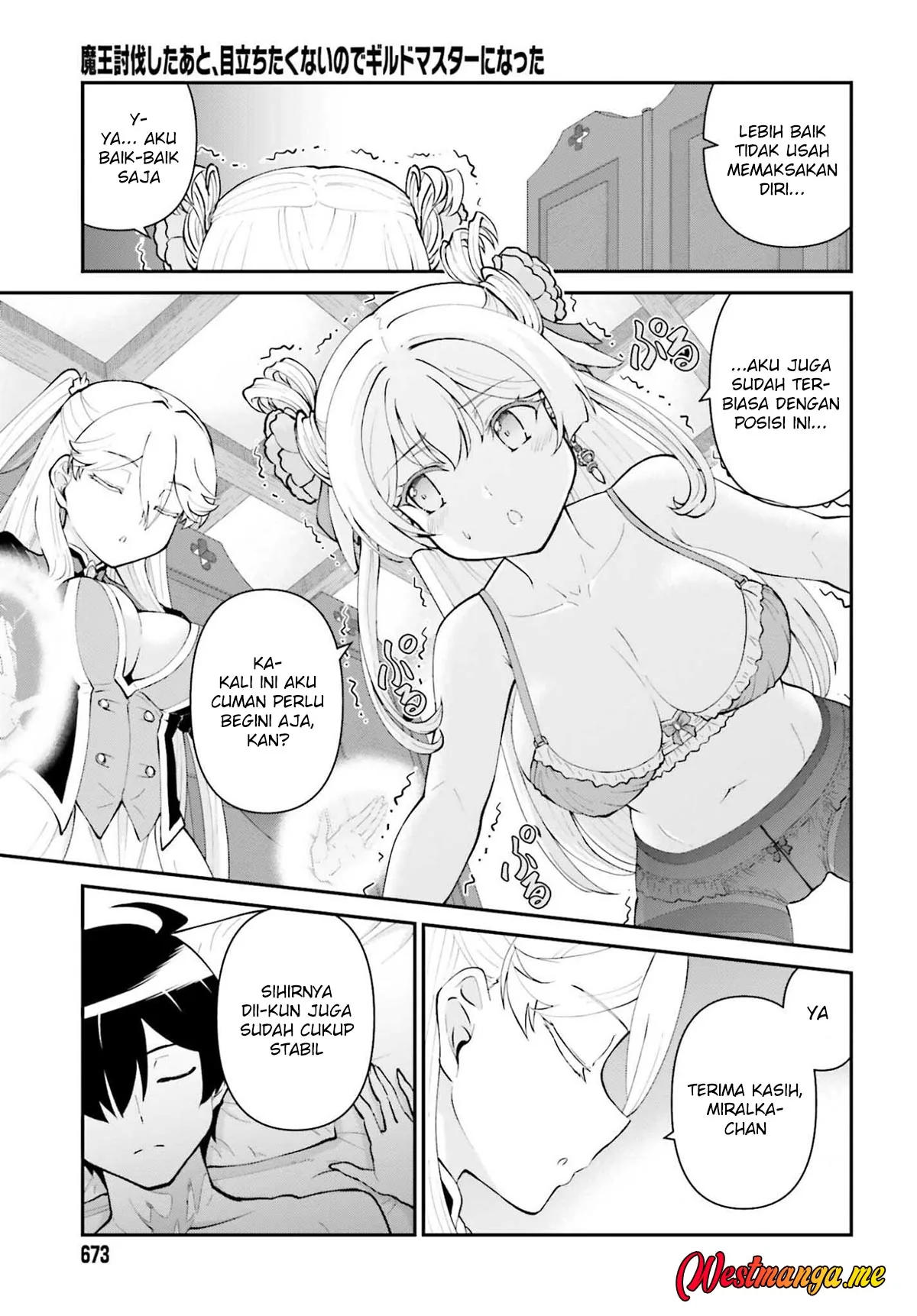 Halaman 24 — Maou Toubatsu shita Ato, Medachitakunai node Guild Master ni Natta Chapter 68