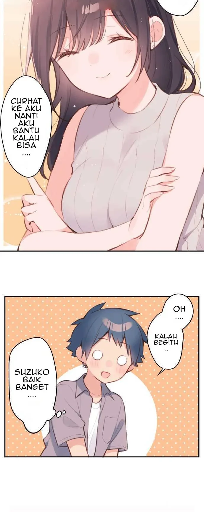 Halaman 14 — Waka-chan Is Flirty Again Chapter 66