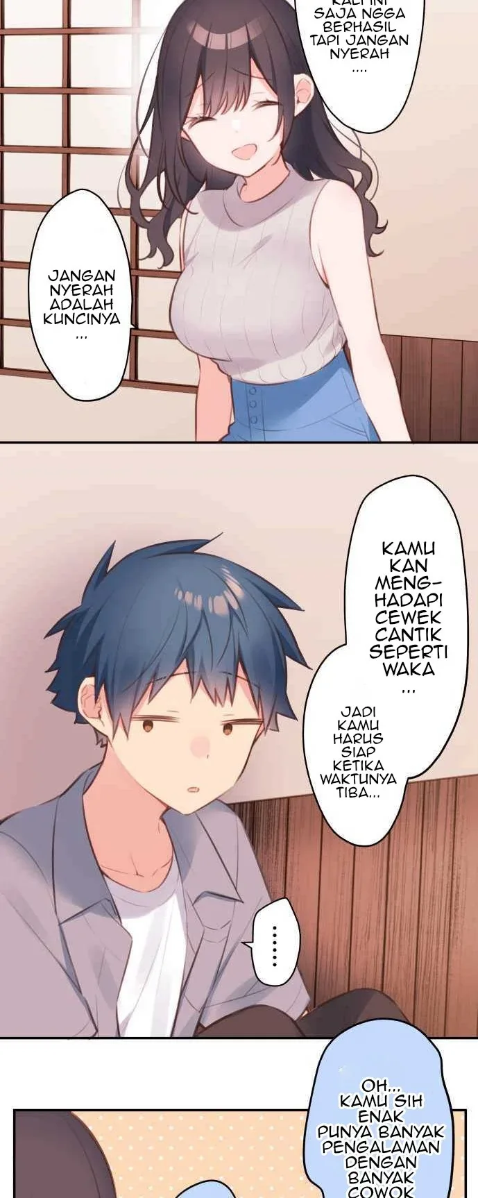Halaman 34 — Waka-chan Is Flirty Again Chapter 66
