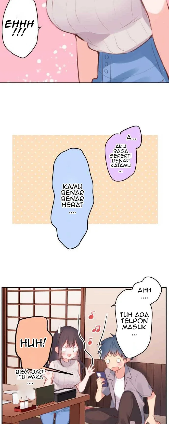 Halaman 36 — Waka-chan Is Flirty Again Chapter 66