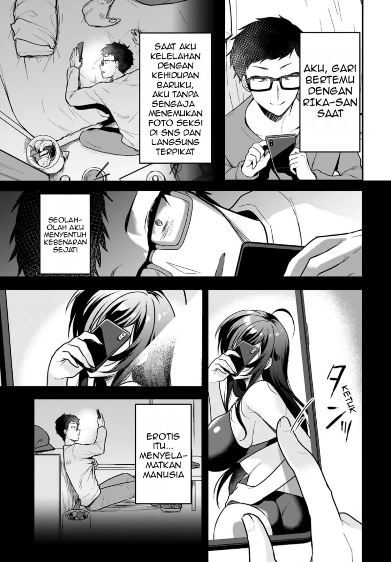 Halaman 4 — Gariben-kun to Uraaka-san: Sanzan Osewa ni Natteiru Ero-kei Uraaka Joshi no Shoutai ga Class no Idol Datta Ken Chapter 1