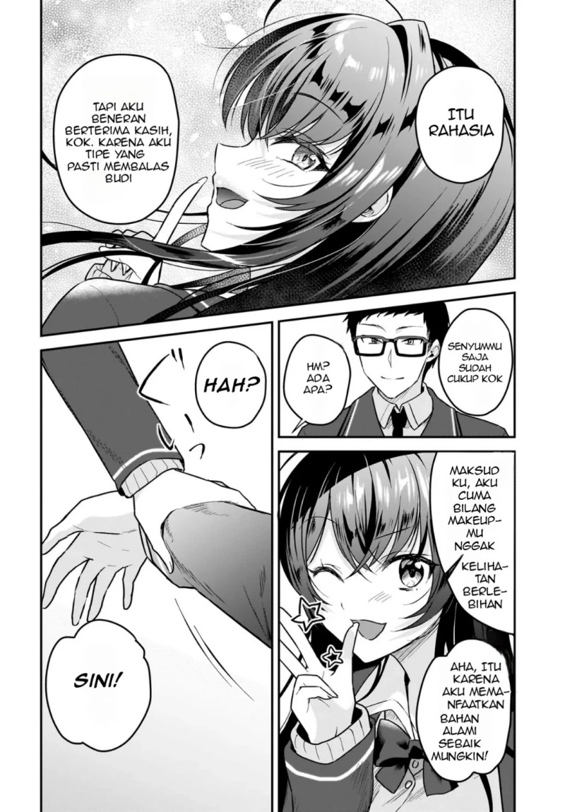 Halaman 27 — Gariben-kun to Uraaka-san: Sanzan Osewa ni Natteiru Ero-kei Uraaka Joshi no Shoutai ga Class no Idol Datta Ken Chapter 1