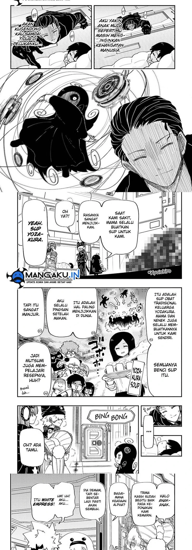 Halaman 4 — Yozakura-san Chi no Daisakusen Chapter 185