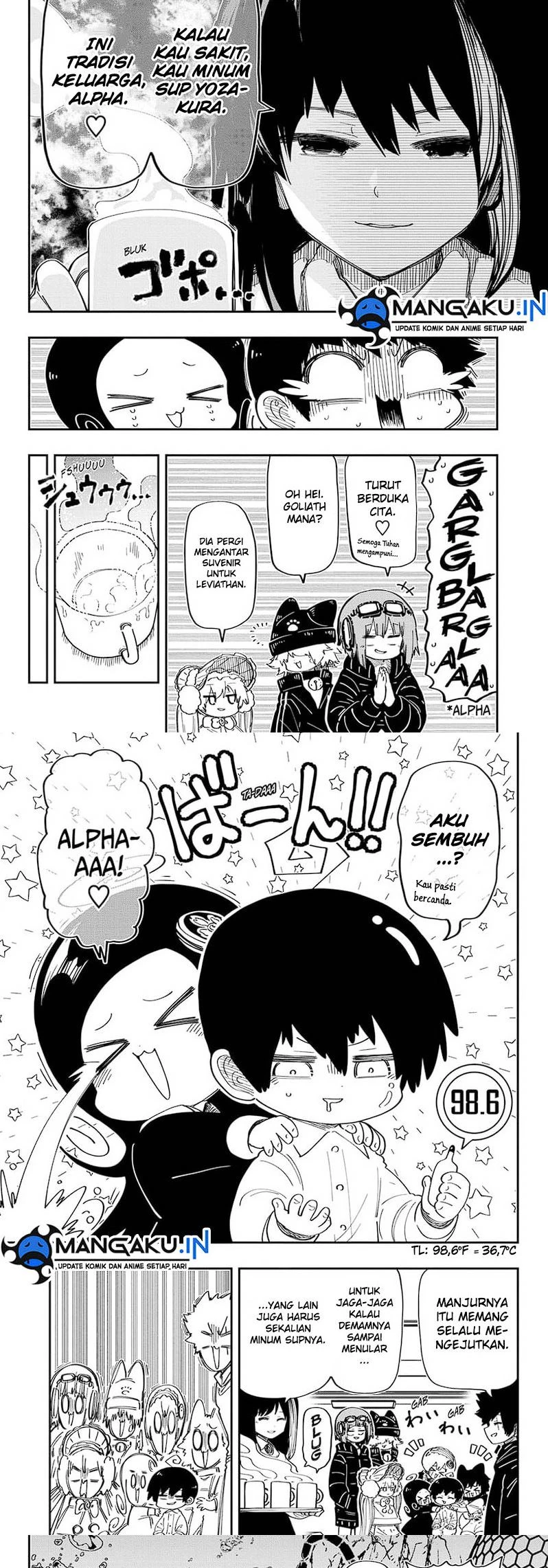 Halaman 8 — Yozakura-san Chi no Daisakusen Chapter 185