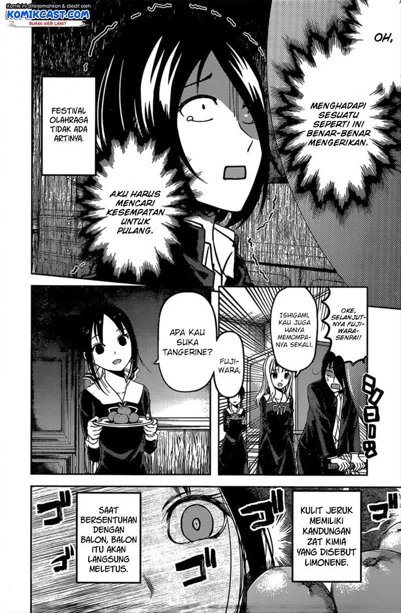 Halaman 10 — Kaguya-sama wa Kokurasetai: Tensai-tachi no Renai Zunousen Chapter 91