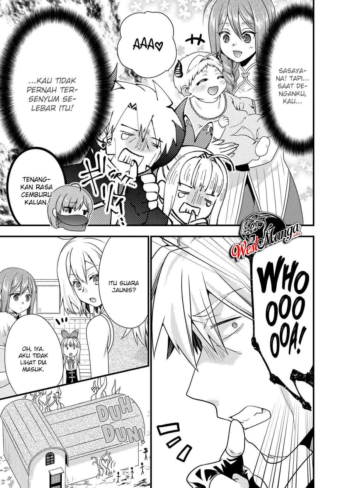 Halaman 11 — Maou desu. Onna Yuusha no Hahaoya to Saikon shita node, Onna Yuusha ga Giri no Musume ni Narimashita. @comic Chapter 50