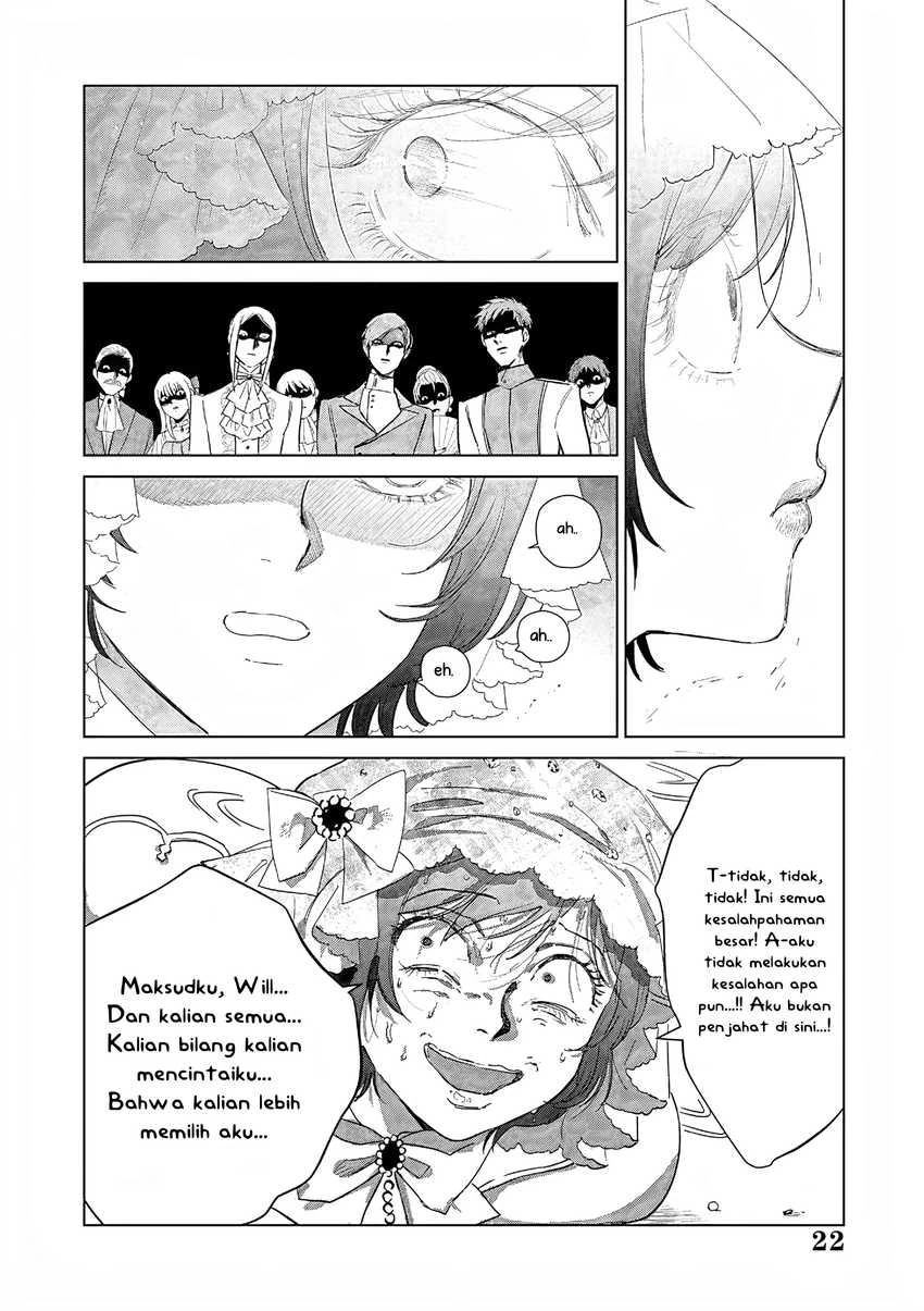 Halaman 21 — Akuyaku Reijou no Naka no Hito: Danzai sareta Tenseisha no Tame Usotsuki Heroine ni Fukushuu Itashimasu Chapter 26