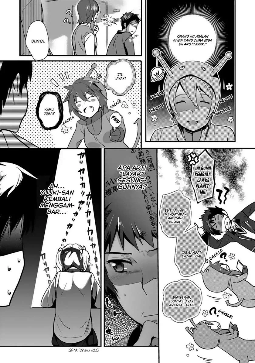 Halaman 4 — Shoujo-tachi wa Kouya wo Mezasu: Yukidoke no Oto Chapter 6