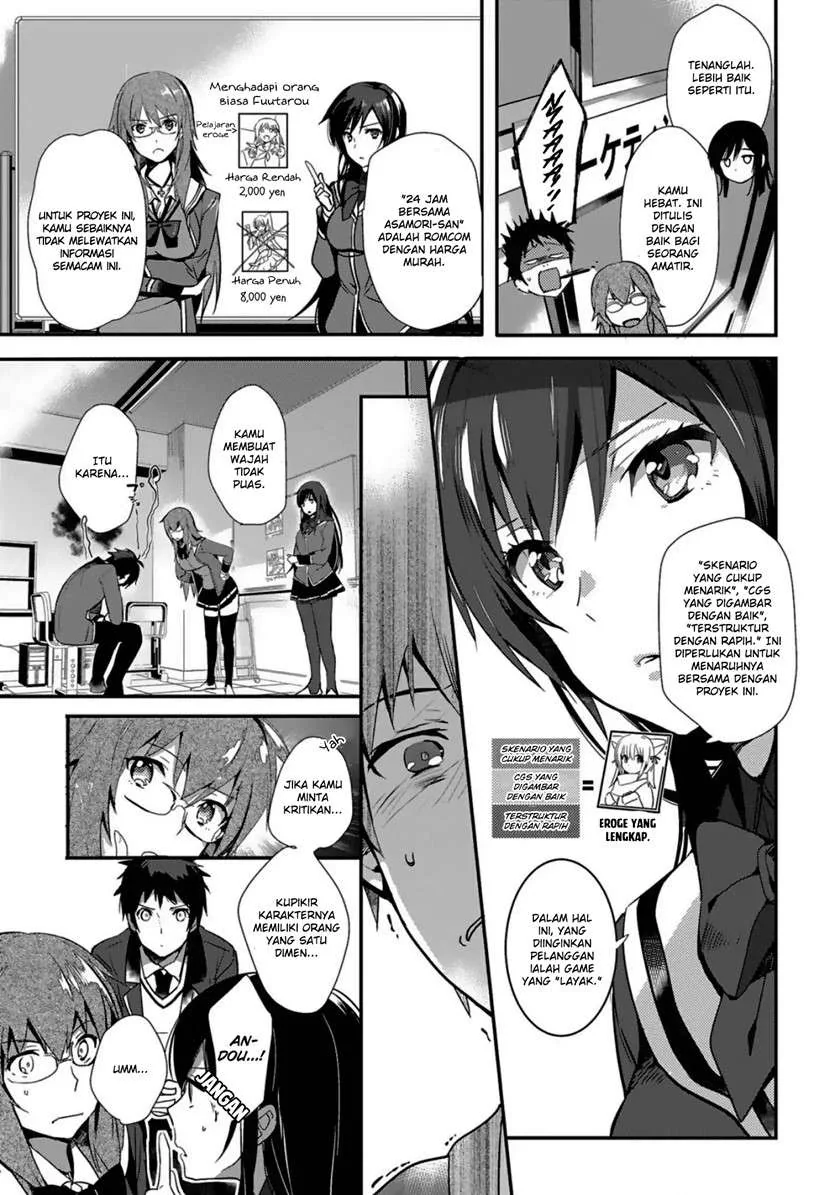 Halaman 6 — Shoujo-tachi wa Kouya wo Mezasu: Yukidoke no Oto Chapter 6